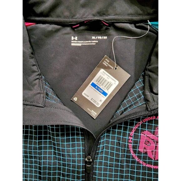 Under Armour Running Windbreaker Lightweight Run Anywhere Storm Jacket Men XL - Picture 4 of 4